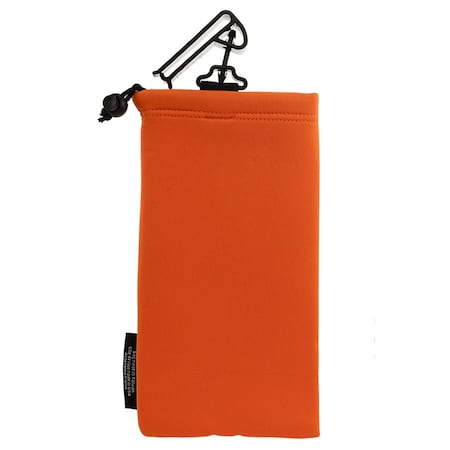 Utility Bag Soft Pouch Tote, Orange, with Utility Guard End UBDU5X9OR